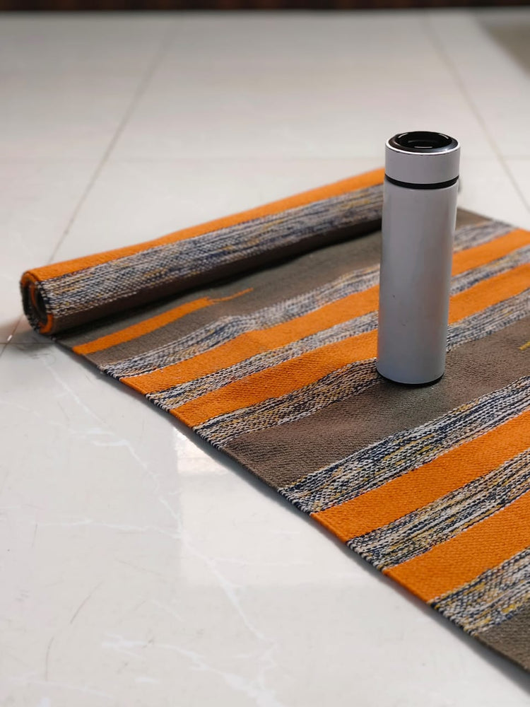 Pure Cotton Yoga Mats, 2 x 6 ft