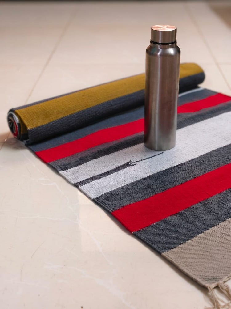 Pure Cotton Yoga Mats, 2 x 6 ft