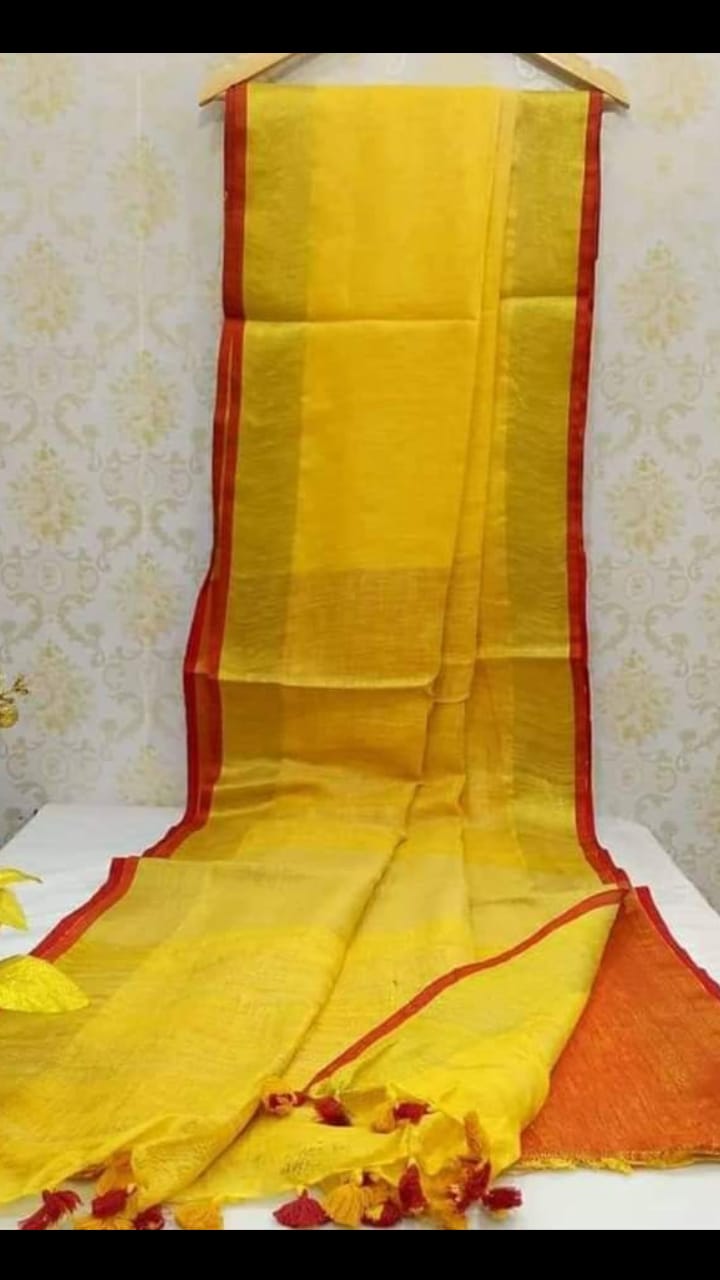 LINEN SAREE