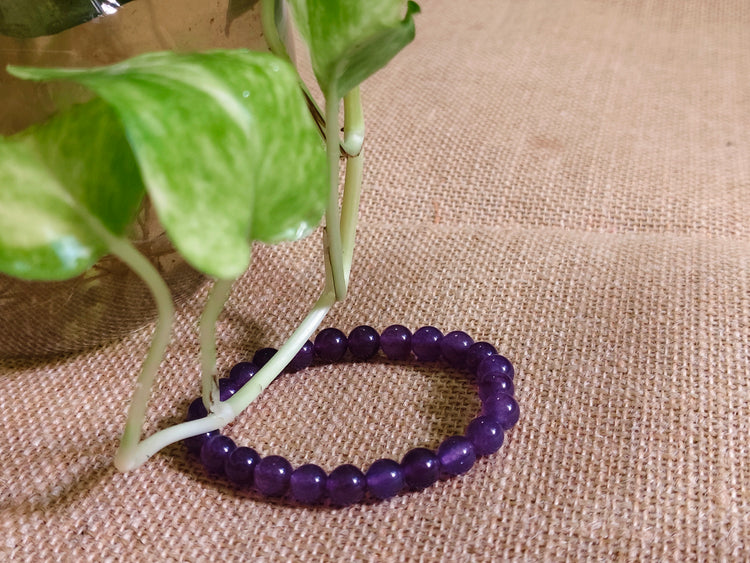 Amethyst Crystal Bracelet