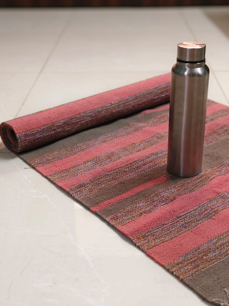 Pure Cotton Yoga Mats, 2 x 6 ft