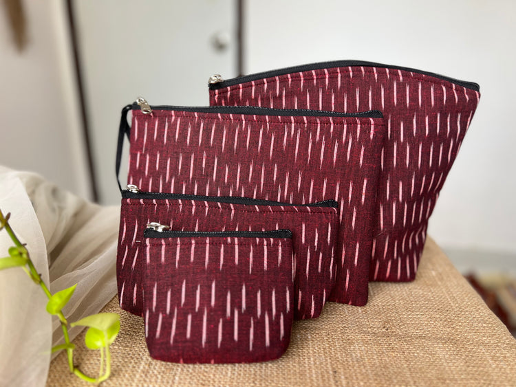 sku :maroon ikhat001