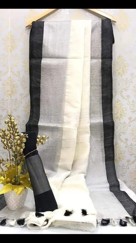 LINEN SAREE