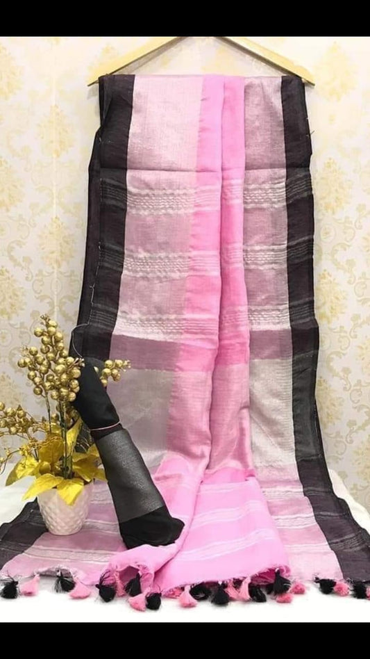 LINEN SAREE