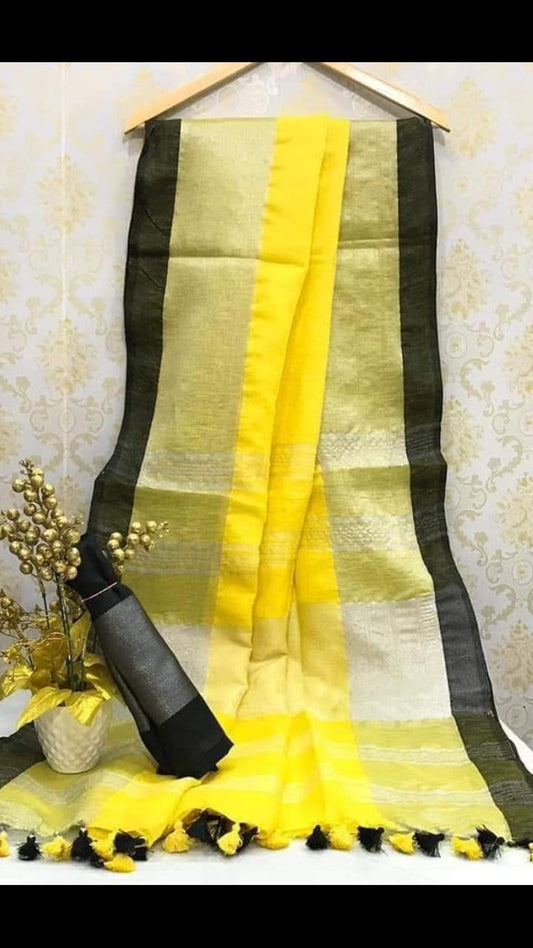 LINEN SAREE