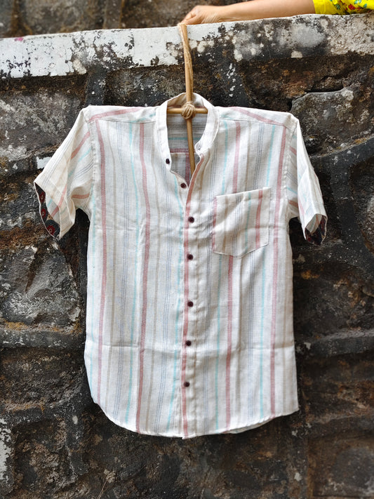 Handcrafted Khadi Cotton Shirt for Men