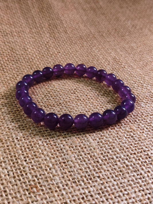 Amethyst Crystal Bracelet