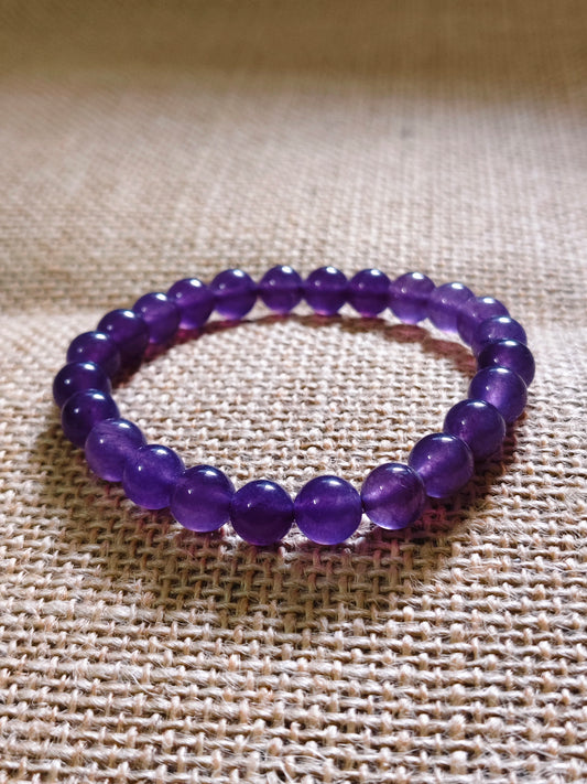 Amethyst Crystal Bracelet